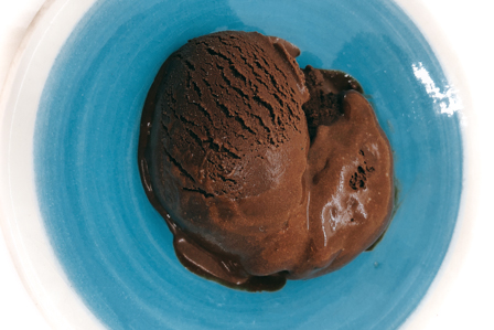 chocolate ice cream (vegan)