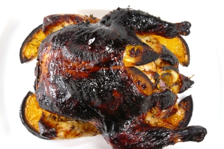 coriander & orange roasted chicken